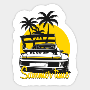 Summer time Sticker